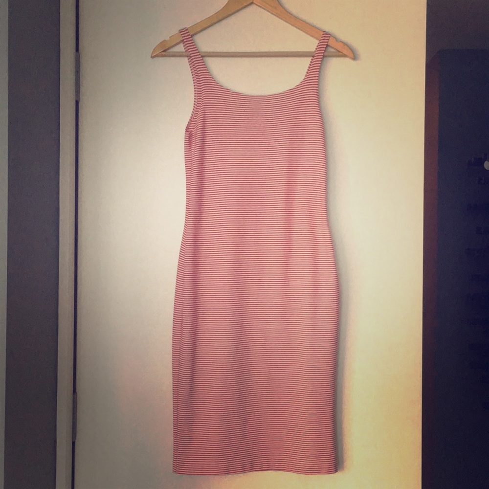 Zara long striped dress